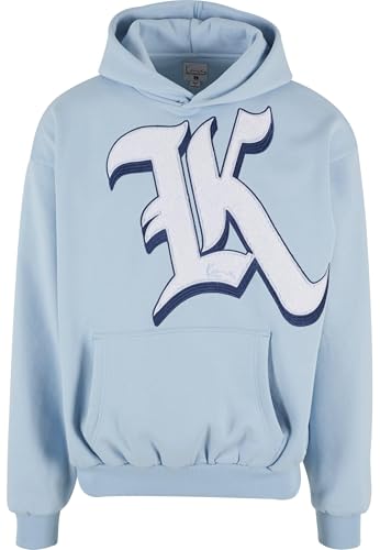 Karl Kani Herren KM242-041-1 Small Signature OS Hoodie XL Light Blue von Karl Kani