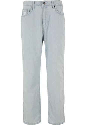 Karl Kani Herren KMI-PL051-090-12 KK Small Signature Baggy Five Pocket Denim 28 Bleached Blue von Karl Kani