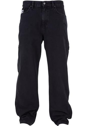 Karl Kani Herren KMI-PL063-001-03 KK Retro Baggy Workwear Denim 30 Vintage Black von Karl Kani