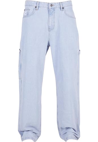 Karl Kani Herren KMI-PL063-090-13 KK Retro Baggy Workwear Denim Light Blue, 34 von Karl Kani