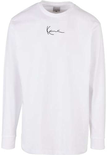 Karl Kani Herren Longsleeves Kk Small Signature weiß L von Karl Kani