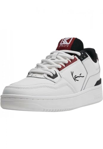 Karl Kani Herren Schuhe Lxry Plus Sl 1080375 (White/Black/Red, EU Schuhgrößensystem, Erwachsene, Herren, Numerisch, M, 42) von Karl Kani