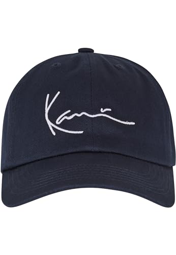 Karl Kani Herren Signature Essential Dad Cap Blue, one Size von Karl Kani