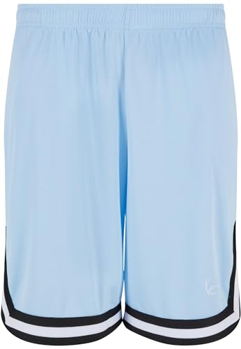 Karl Kani Herren Small Signature Essential Mesh Shorts Light Blue, XS von Karl Kani