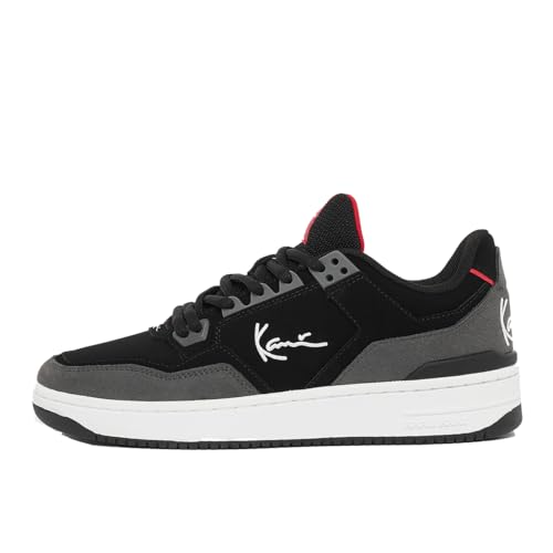Karl Kani Herren Sneaker 89 LXRY Grey/Black/red (Grey/Black/red, EU Schuhgrößensystem, Erwachsene, Numerisch, M, 44) von Karl Kani