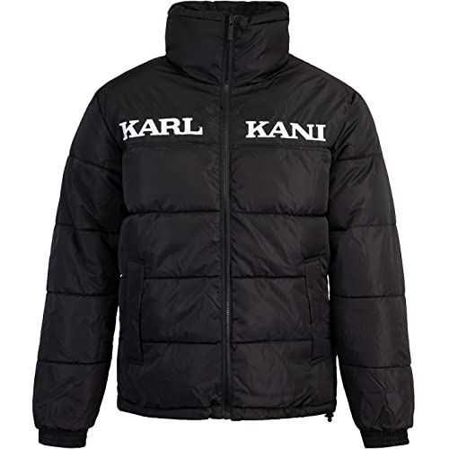 Karl Kani Herren KM-JK012-001-01 KK Retro Essential Puffer Jacket XS black von Karl Kani