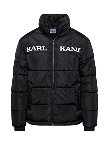 Karl Kani Herren Übergangsjacke Essential schwarz/weiß L von Karl Kani