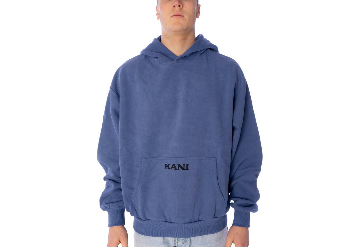 Karl Kani Hoodie Karl Kani Small Retro OS Hoodie Herren Kapuzenpullover duty blue (1-tlg) von Karl Kani