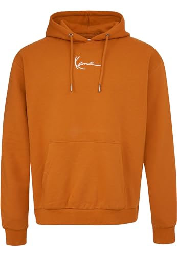 Karl Kani Hoodie Small Signature Essential Cognac S von Karl Kani