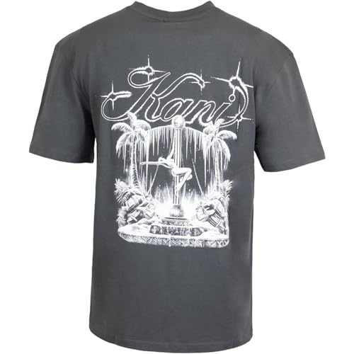 Karl Kani ICY Dancer T-Shirt (DE/NL/SE/PL, Alphanumerisch, M, Regular, Regular, Black) von Karl Kani