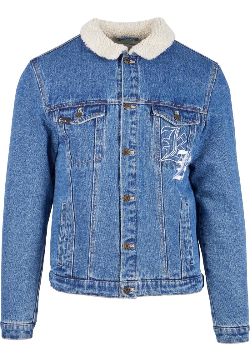 Karl Kani Jeansjacke "Karl Kani Herren KM224-062-1 KK Old English Denim Jacket" 1 Stk. tlg. ohne Kapuze von Karl Kani