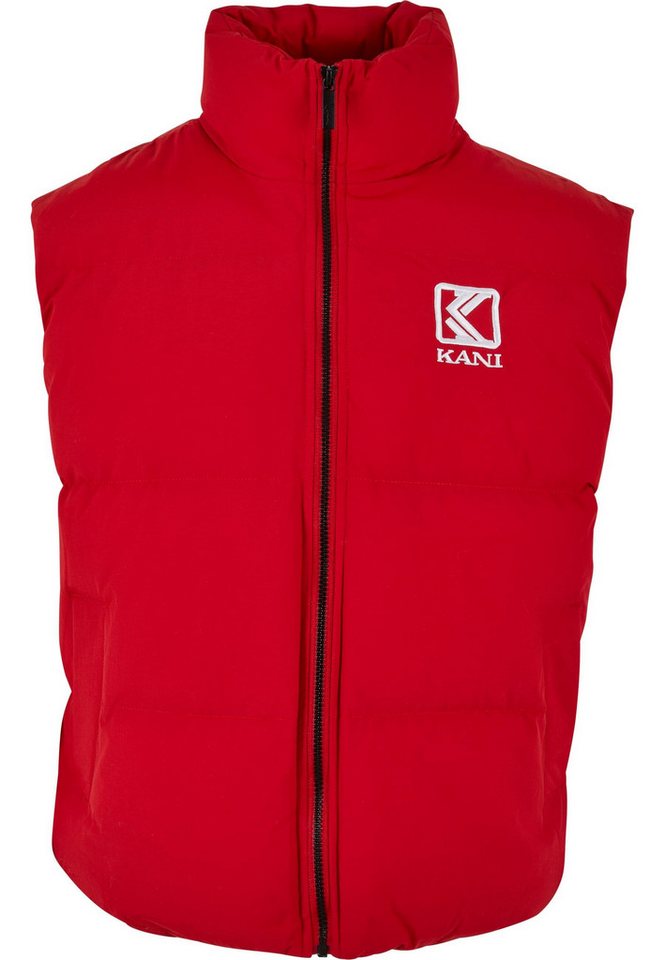 Karl Kani Jerseyweste Karl Kani Herren KM224-054-1 KK OG Puffer Vest red (1-tlg) von Karl Kani