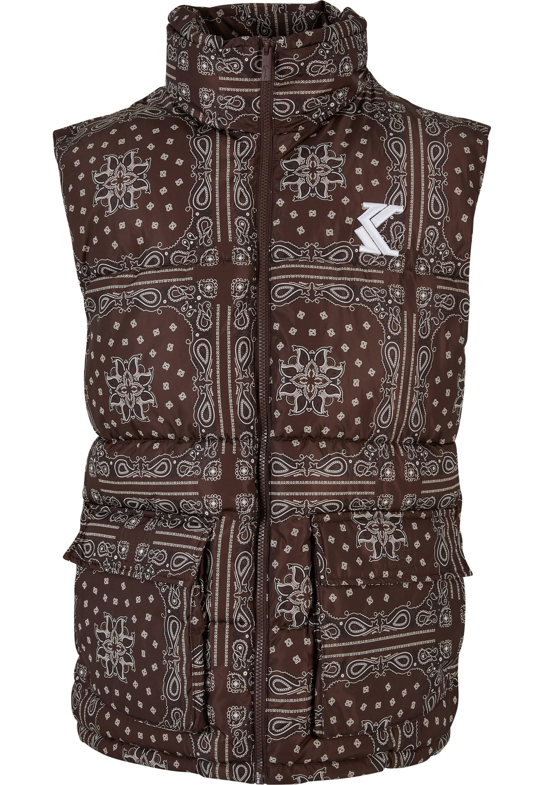 Karl Kani Jerseyweste "Karl Kani Herren KM224-061-1KK OG Paisely Puffer Vest", 1 Stk. von Karl Kani