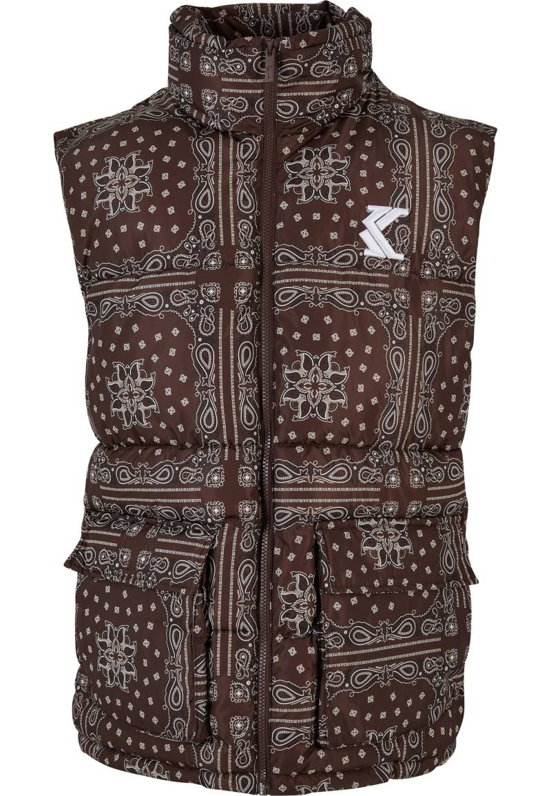 Karl Kani Jerseyweste "Karl Kani Herren KM224-061-1KK OG Paisely Puffer Vest", 1 Stk. von Karl Kani