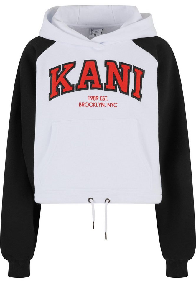 Karl Kani Kapuzenpullover Karl Kani Damen KW224-005-1 KKSerif Crop Raglan Hoodie (1-tlg) von Karl Kani