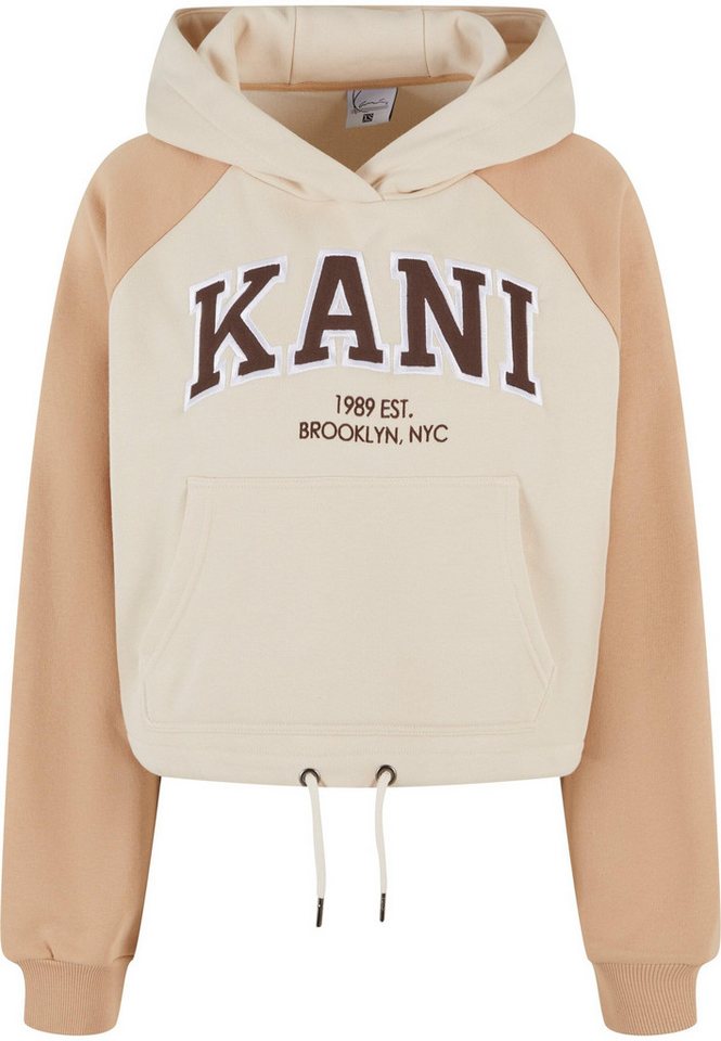 Karl Kani Kapuzenpullover Karl Kani Damen KW224-005-2 KK Serif Crop Raglan Hoodie (1-tlg) von Karl Kani