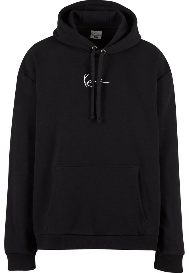 Karl Kani Kapuzensweatshirt Karl Kani KK Small Signature Hoodie black Plus Size (1-tlg) von Karl Kani