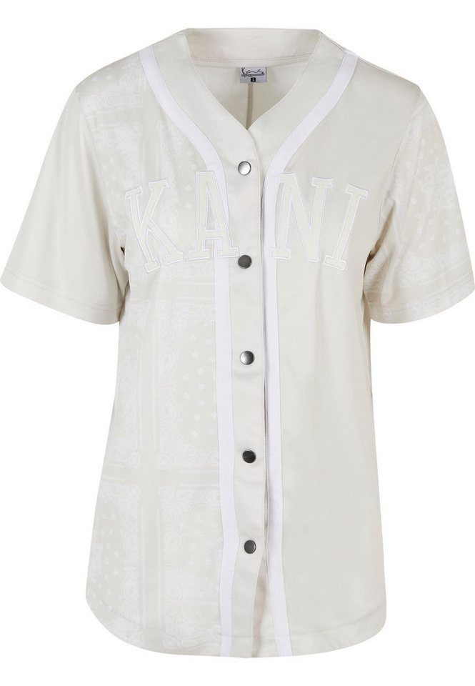 Karl Kani Langarmhemd Karl Kani Damen KW223-056-2 College Paisley Block Baseball Shirt (1-tlg) von Karl Kani