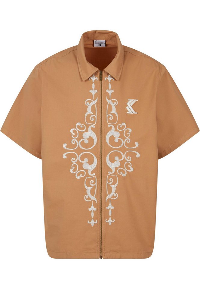 Karl Kani Langarmhemd Karl Kani Herren KM241-009-1 Karl Kani Og Ornament Woven Shirt (1-tlg) von Karl Kani