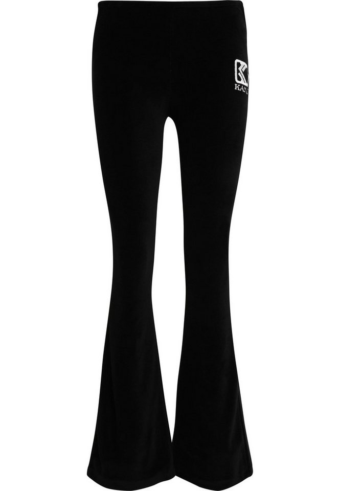 Karl Kani Leggings Karl Kani Damen KW223-016-1 KK OG Velvet Flared Leggings (1-tlg) von Karl Kani