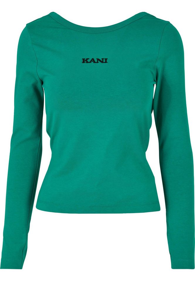 Karl Kani Longsleeve Karl Kani Damen KW231-017-1 KK Small Retro Laced LS green (1-tlg) von Karl Kani