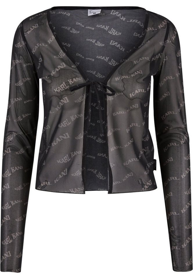 Karl Kani Longsleeve Karl Kani Damen KW242-008-2 Chest Signature Front Tie LS (1-tlg) von Karl Kani