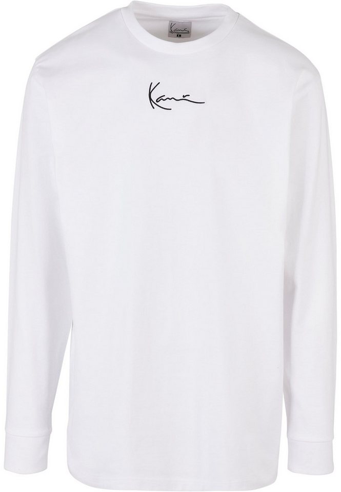 Karl Kani Longsleeve Karl Kani Herren KKMQ22002WHT Small Signature L/S white (1-tlg) von Karl Kani