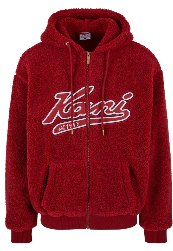 Karl Kani Longsleeve Karl Kani Herren KM233-019-2 KK Varsity Teddy Full Zip Hoodie (1-tlg) von Karl Kani
