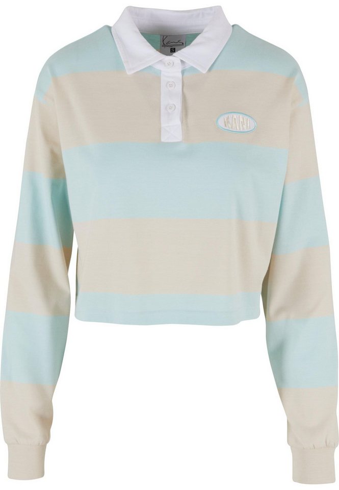 Karl Kani Longsleeve Karl Kani Karl Kani Woven Signature Crop Striped Rugby LS (1-tlg) von Karl Kani