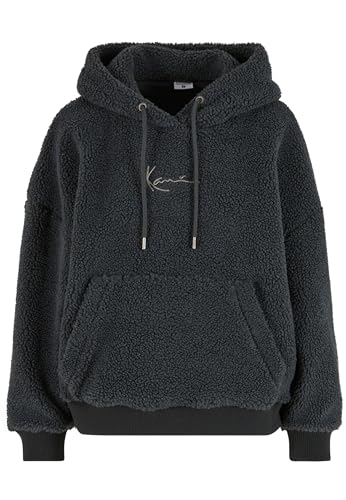 Karl Kani Metal Signature Teddy Os Hoodie Anthracite, L von Karl Kani