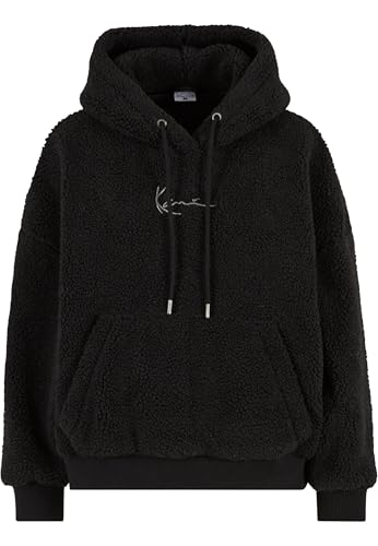 Karl Kani KK Metal Signature Teddy Os Hoodie Black, M von Karl Kani