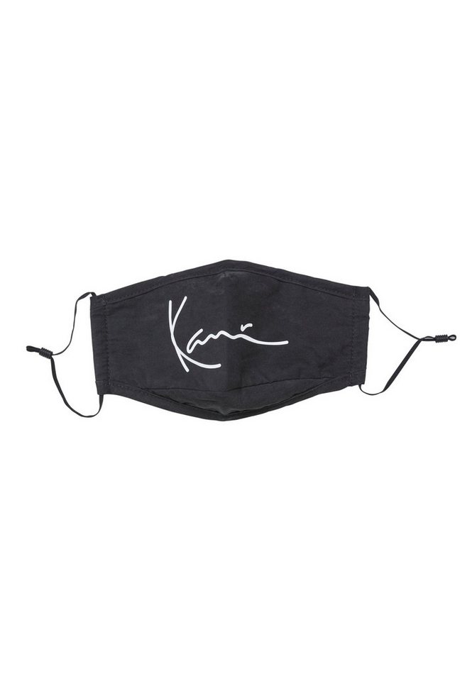 Karl Kani Mund-Nasen-Maske Karl Kani Herren Signature Face Mask Black von Karl Kani