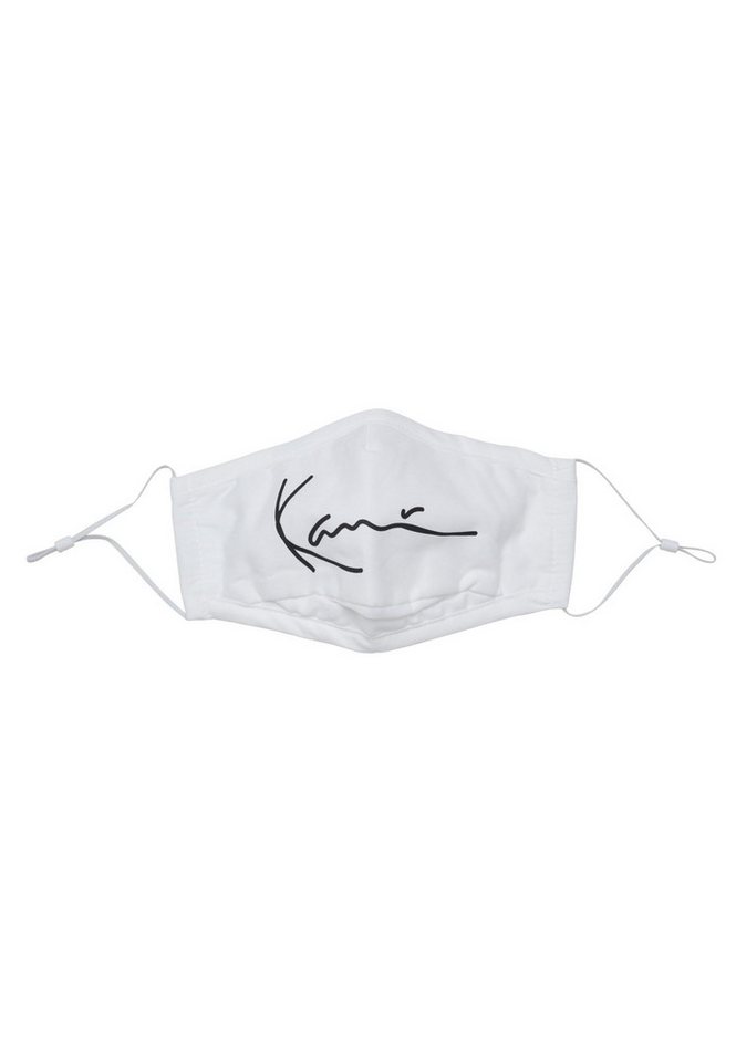 Karl Kani Mund-Nasen-Maske Karl Kani Herren Signature Face Mask White von Karl Kani