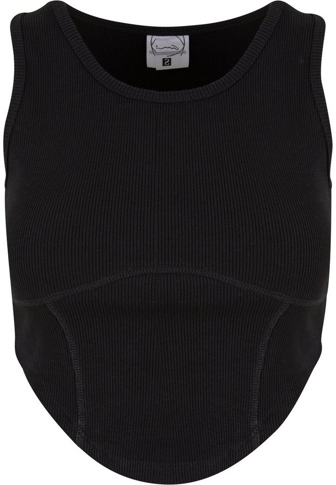 Karl Kani Muskelshirt Karl Kani Damen KW241-001-1 Karl Kani OG Corset Rib Top (1-tlg) von Karl Kani