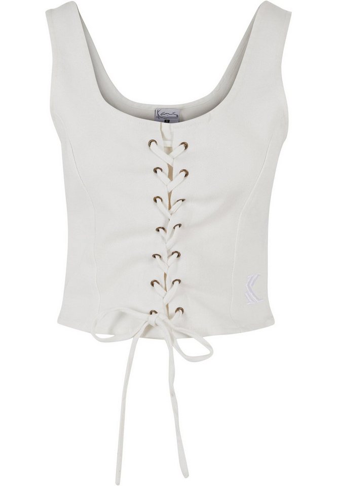 Karl Kani Muskelshirt Karl Kani Damen KW241-003-1 Karl Kani KK Og Lace Up Corset Top (1-tlg) von Karl Kani