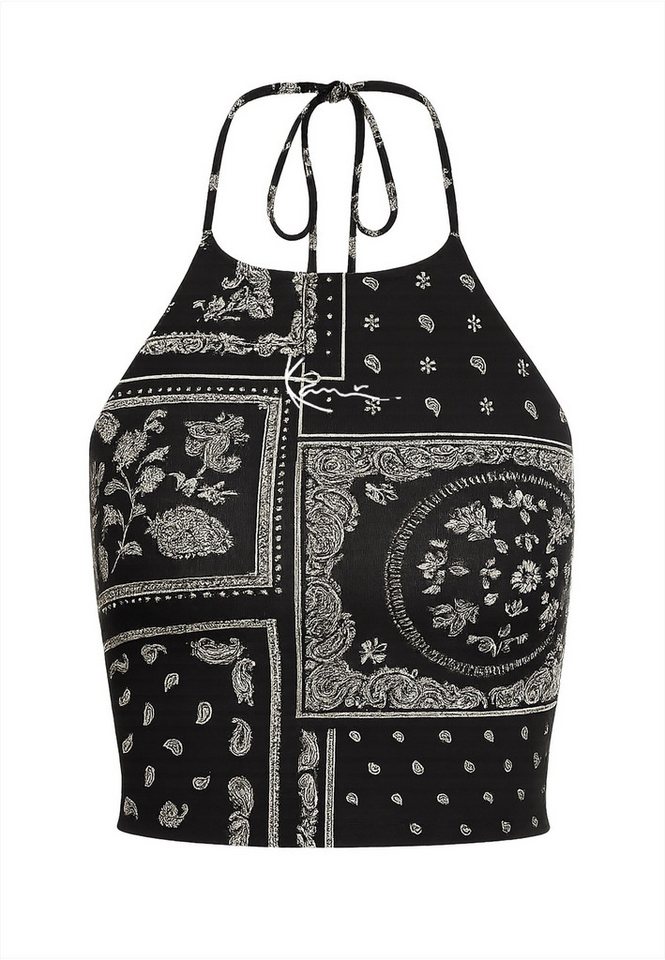 Karl Kani Muskelshirt Karl Kani Signature Paisley Neckholder Top (1-tlg) von Karl Kani