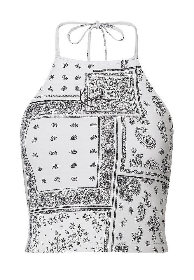 Karl Kani Muskelshirt Karl Kani Signature Paisley Neckholder Top (1-tlg) von Karl Kani