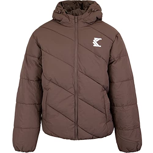 Karl Kani OG Puffer Hooded Jacket Winterjacke (brown, S) von Karl Kani