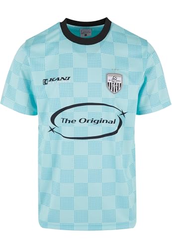 Karl Kani OG Sport Star Check Trikot lightblue/Black, M von Karl Kani
