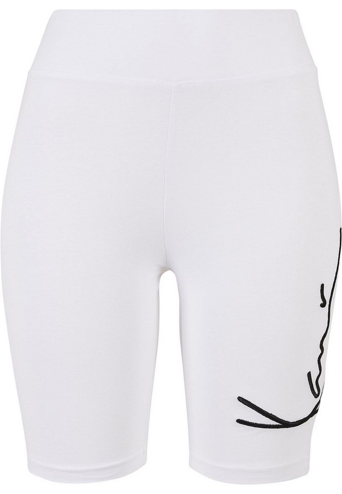 Karl Kani Radlerhose Karl Kani Damen KKWQ22003WHT Signature Cycling Shorts white (1-tlg) von Karl Kani