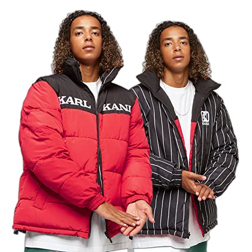 Karl Kani Retro Block Reversible Freizeitjacke red/Black/White L von Karl Kani