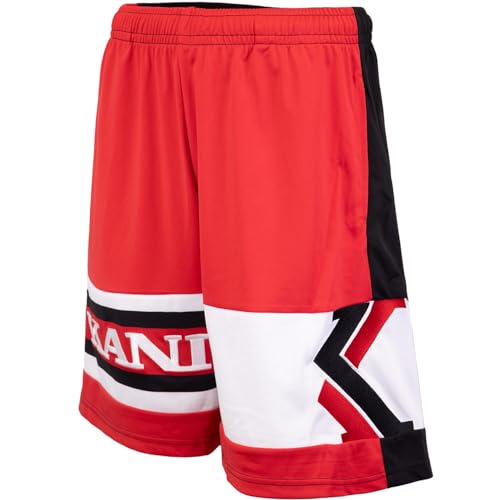 Karl Kani Retro Block Shorts (DE/NL/SE/PL, Alphanumerisch, S, Regular, Regular, red/Black/White) von Karl Kani