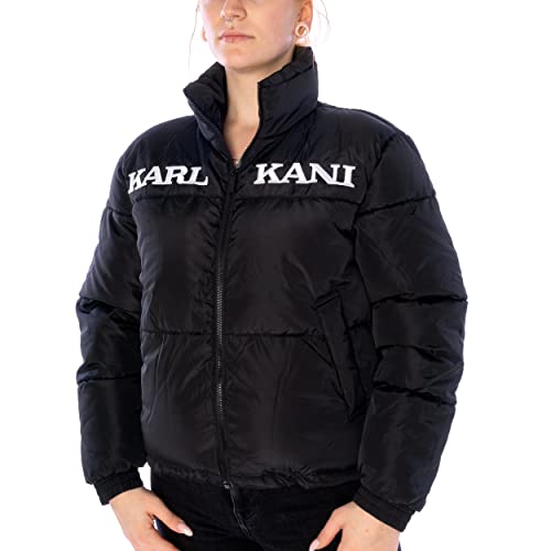 Karl Kani Retro Essential Puffer Jacke Damen Winterjacke schwarz S von Karl Kani
