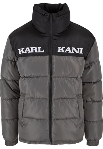 Karl Kani Retro Essential Puffer Jacket XXL Anthracite von Karl Kani