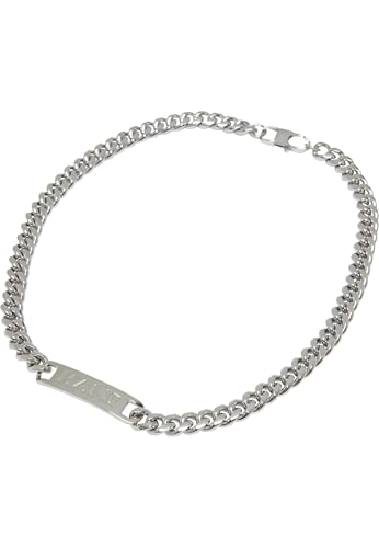 Karl Kani Karl Kani Retro Plate Chain silver, one size von Karl Kani
