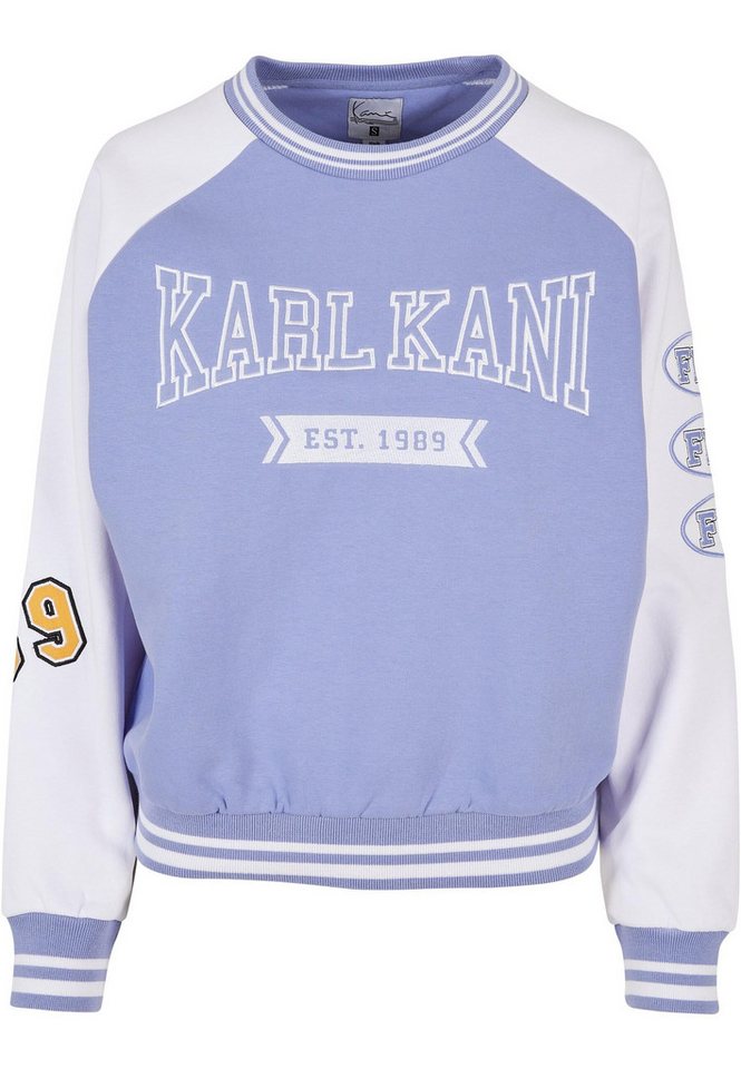 Karl Kani Rundhalspullover Karl Kani Damen KW224-028-1KK Small Signature Block College (1-tlg) von Karl Kani