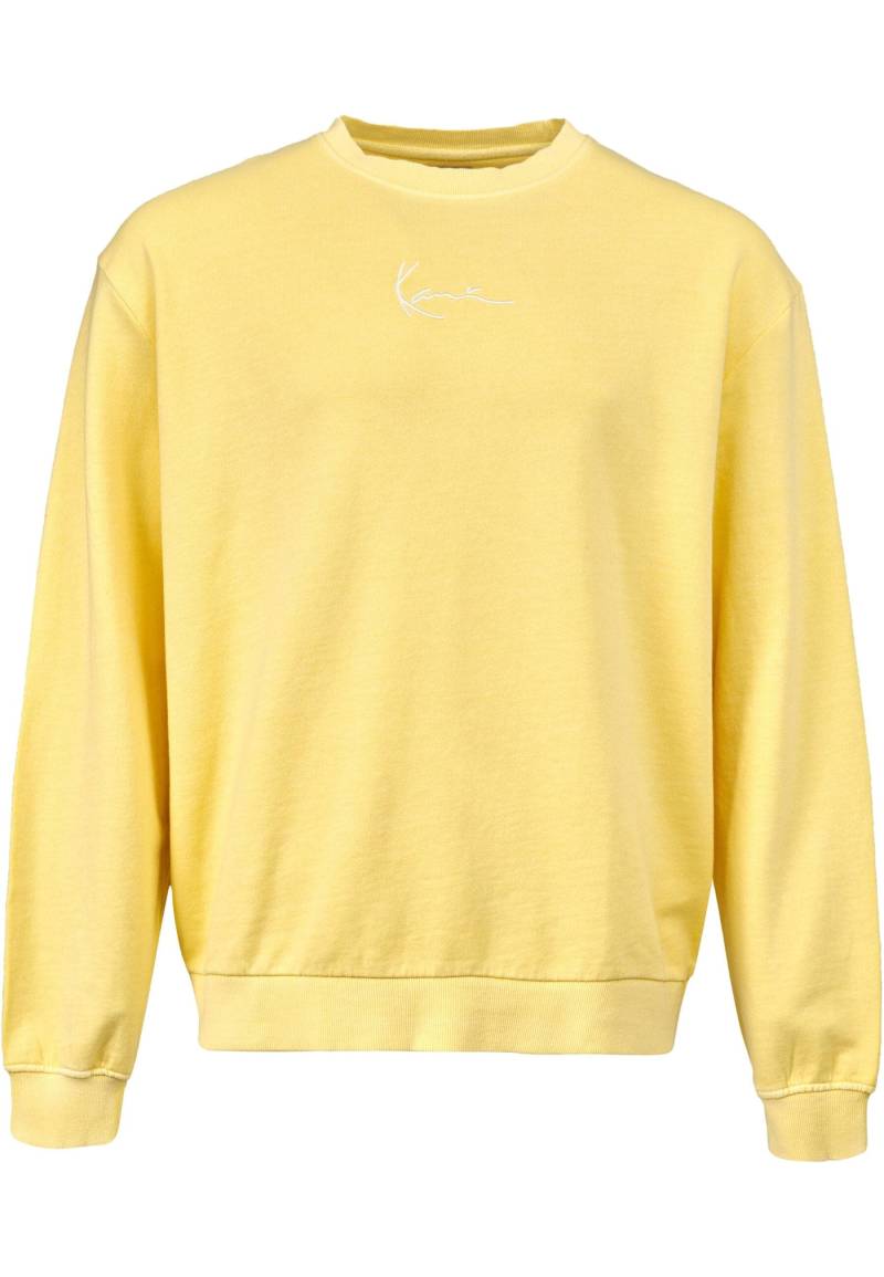 Karl Kani Rundhalspullover "Karl Kani Herren KM213-060-2 Small Signature OS Washed Crew" 1 Stk. von Karl Kani