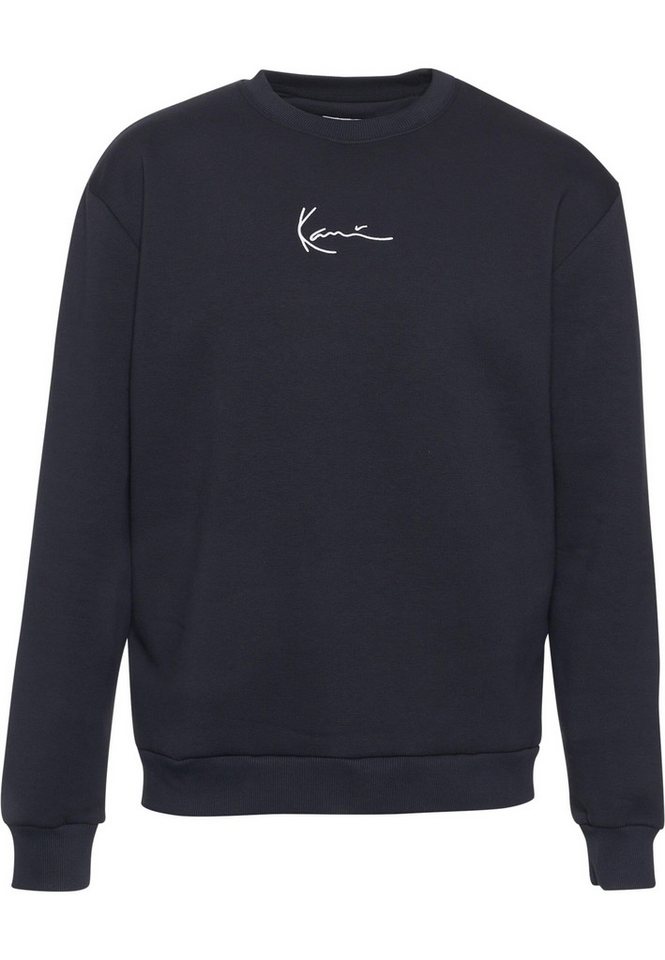 Karl Kani Rundhalspullover Karl Kani KKMQ12003NVY Small Signature Crew (1-tlg) von Karl Kani