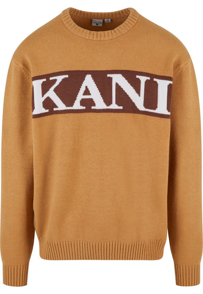 Karl Kani Rundhalspullover Karl Kani KM213-015-1 Retro Block Knit Crew (1-tlg) von Karl Kani