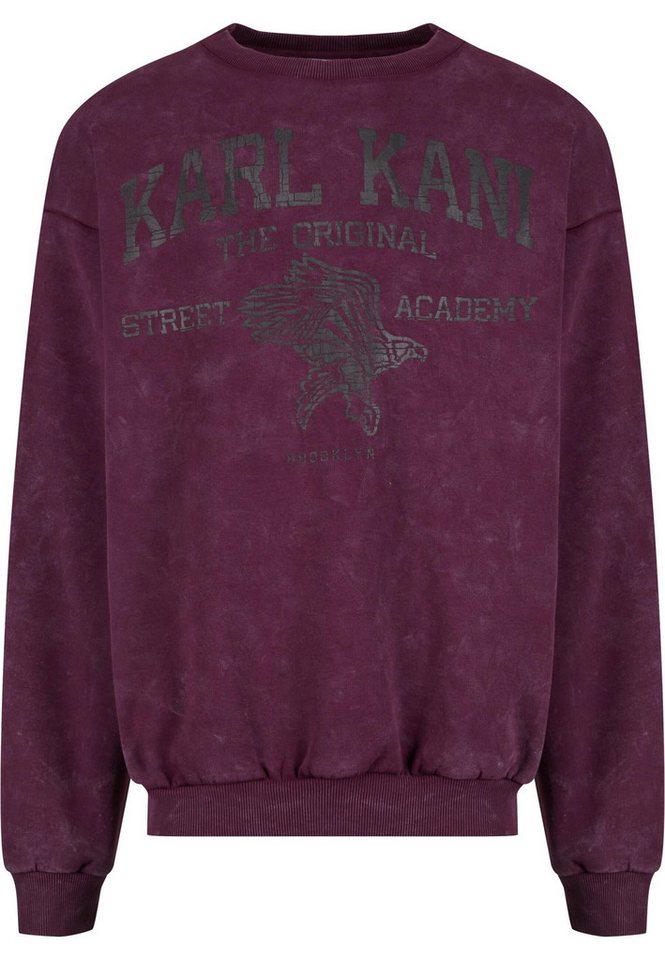 Karl Kani Rundhalspullover Karl Kani Karl Kani Kani Street Academy Washed OS Crew (1-tlg) von Karl Kani